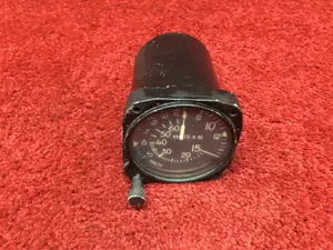Gates Learjet Mach Airspeed Indicator PN S225-3